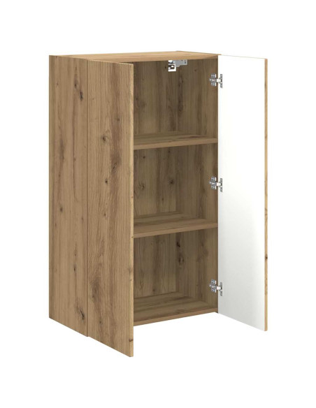 Mobile TV da parete Rovere artigianale 59,5 x 31 x 100 cm