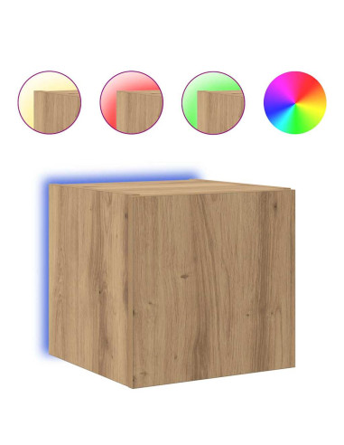 Mobile TV da parete Rovere Artigianale 30,5 x 35 x 30 cm