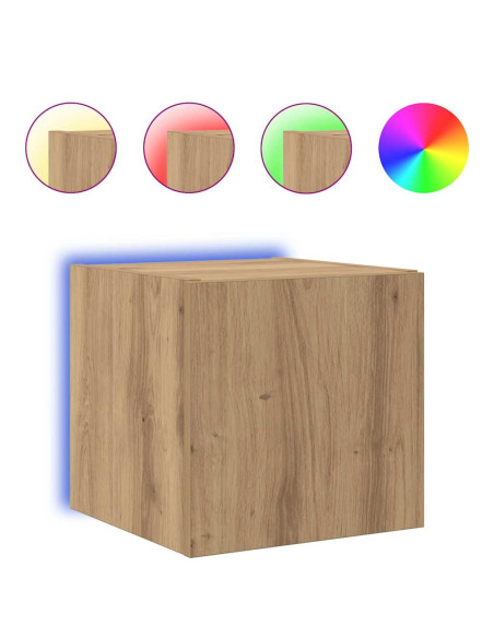 Mobile TV da parete Rovere Artigianale 30,5 x 35 x 30 cm