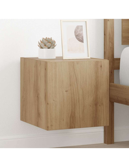 Mobile TV da parete Rovere Artigianale 30,5 x 35 x 30 cm