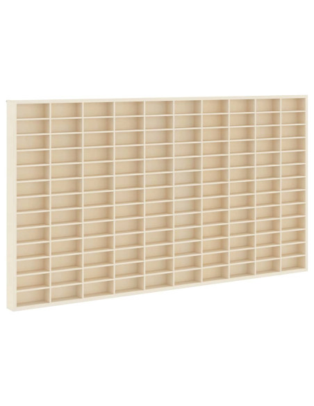 Vetrina a muro Beige 98 x 4,5 x 55 cm Legno multistrato
