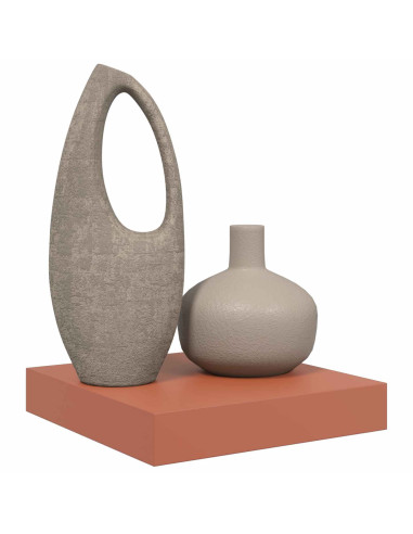 Scaffale da parete Rosso 23 x 23,5 x 4 cm Legno multistrato