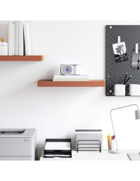 Scaffale da parete Rosso 50 x 23 x 4 cm Legno multistrato