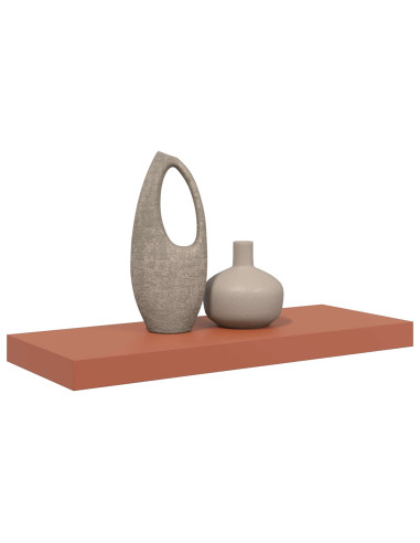 Scaffale da parete Rosso 60 x 23 x 4 cm Legno multistrato