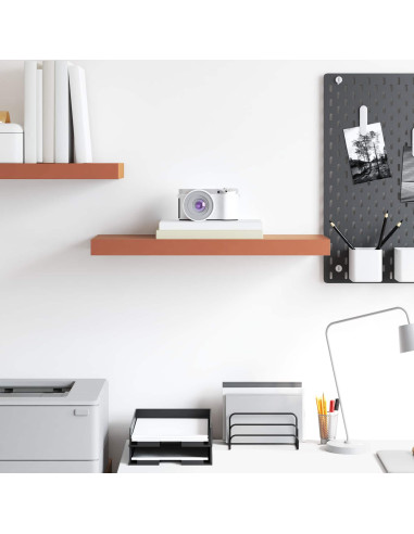 Scaffale da parete Rosso 60 x 23 x 4 cm Legno multistrato