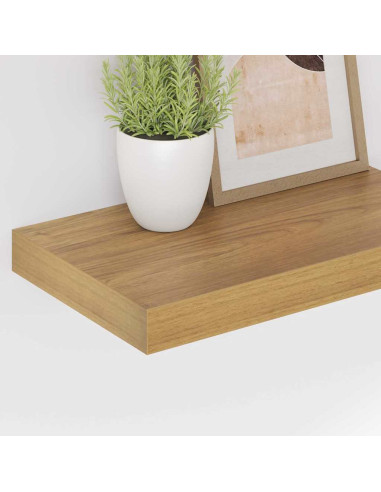 Scaffale da parete 4 pcs Marrone 40 x 23,5 x 4 cm