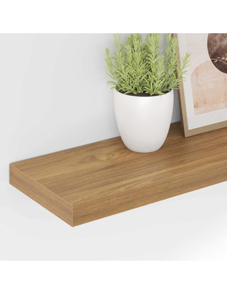 Scaffale da parete Marrone 50 x 23 x 4 cm Legno multistrato