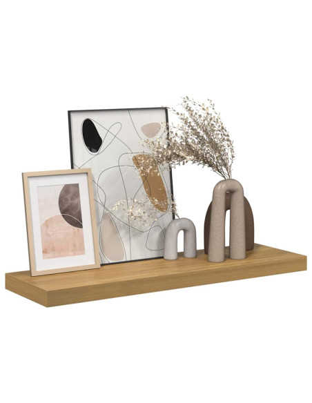 Scaffale da parete Marrone 80 x 23,5 x 4 cm Legno multistrato