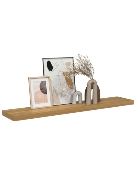 Scaffale da parete Marrone 120 x 23,5 x 4 cm Legno multistrato