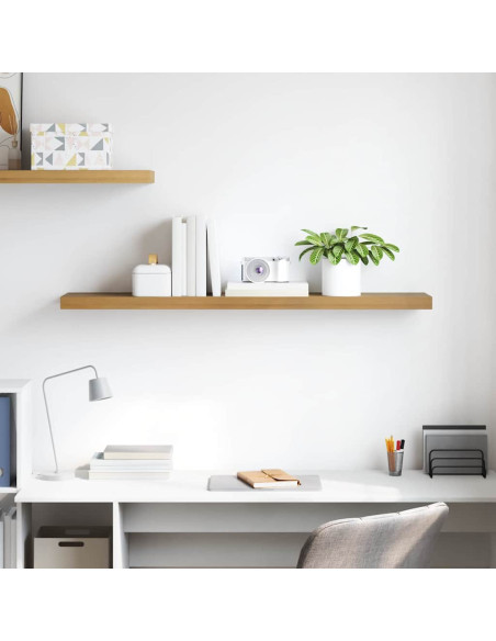 Scaffale da parete Marrone 120 x 23,5 x 4 cm Legno multistrato