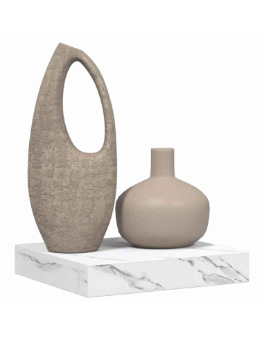 Scaffale da parete Marmo Bianco 23 x 23,5 x 4 cm