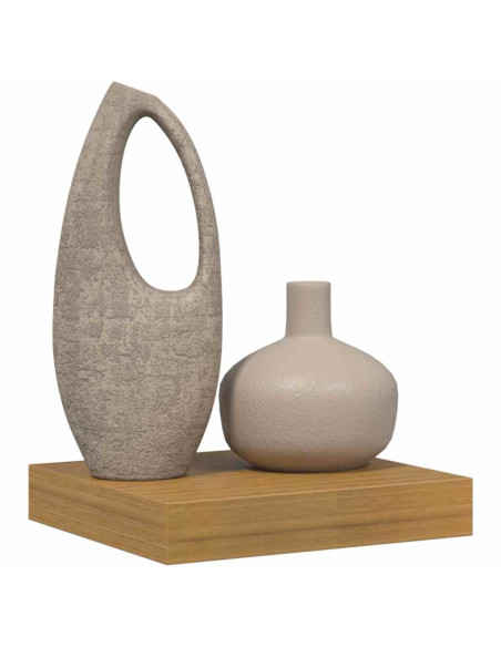 Scaffale da parete Beige 23 x 23,5 x 4 cm Legno multistrato