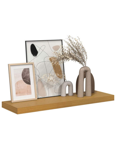 Scaffale da parete Beige 80 x 23,5 x 4 cm Legno multistrato