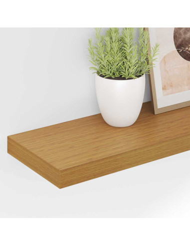 Scaffale da parete Beige 90 x 23,5 x 4 cm Legno multistrato