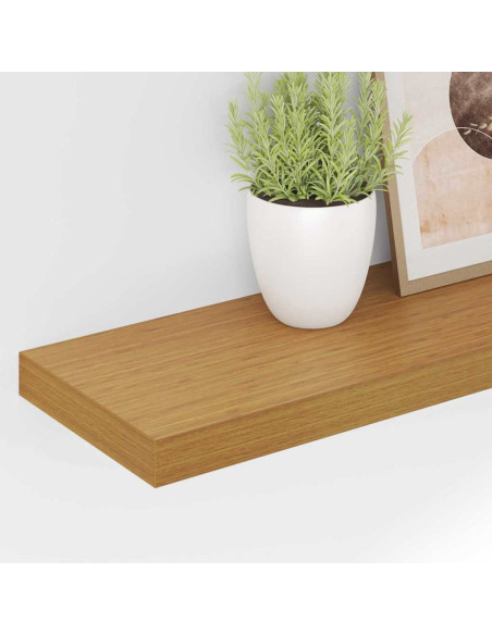 Scaffale da parete Beige 90 x 23,5 x 4 cm Legno multistrato