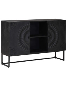 Credenza Nero 105 x 30 x 68 cm