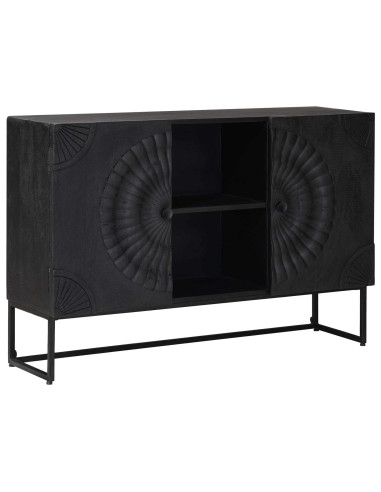 Credenza Nero 105 x 30 x 68 cm
