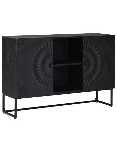 Credenza Nero 105 x 30 x 68 cm