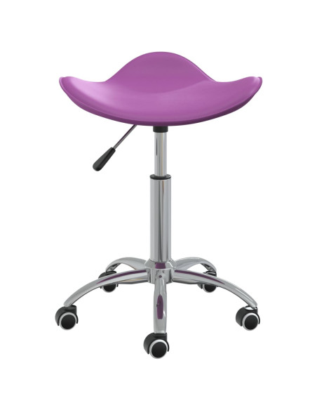 Sedia da Ufficio Viola in Similpelle