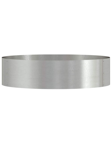 Anello per vaso Argento 80 x 80 x 20 cm Acciaio inossidabile