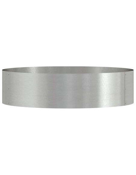 Anello per vaso Argento 80 x 80 x 20 cm Acciaio inossidabile