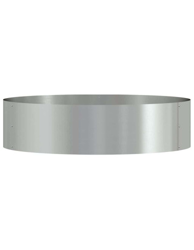 Anello per vaso Argento 80 x 80 x 20 cm Acciaio zincato