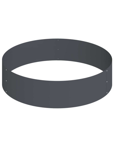 Vaso da giardino Antracite 90 x 90 x 20 cm
