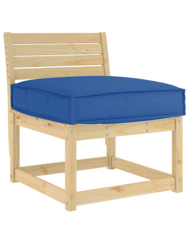 Cuscino Blu Reale 60 x 60 x 12 cm Tessuto Oxford