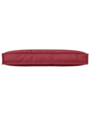 Cuscino Rosso Vino 80 x 40 x 12 cm Tessuto Oxford