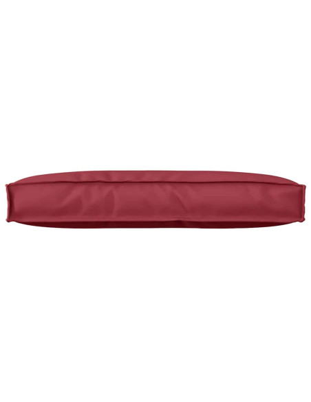 Cuscino Rosso Vino 80 x 40 x 12 cm Tessuto Oxford