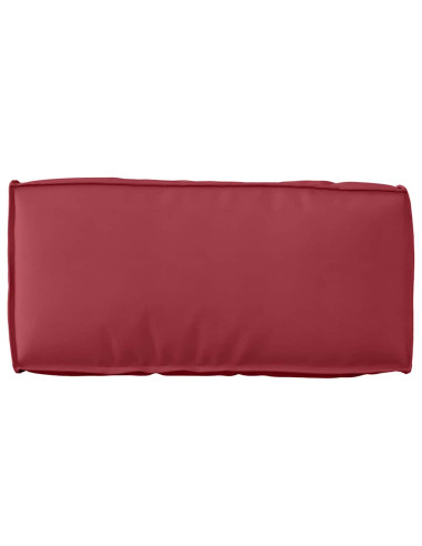 Cuscino Rosso Vino 80 x 40 x 12 cm Tessuto Oxford