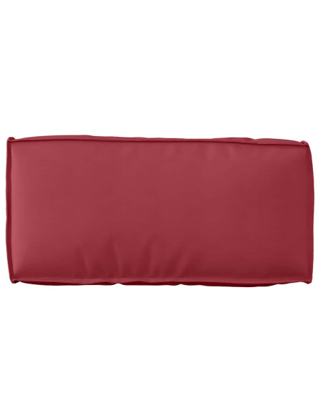 Cuscino Rosso Vino 80 x 40 x 12 cm Tessuto Oxford