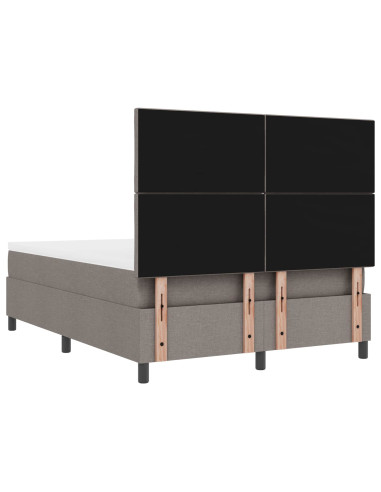 Letto a molle con materasso con led Talpa 160 x 200 cm Tessuto