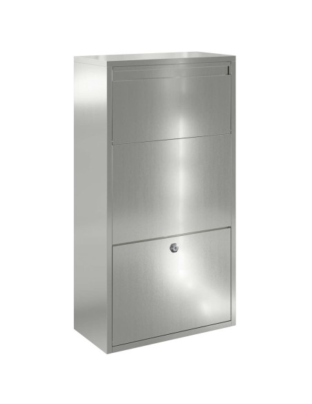 Cassetta per pacchi Argento 44 x 22 x 82 cm Acciaio zincato