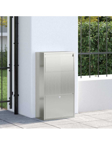 Cassetta per pacchi Argento 44 x 22 x 82 cm Acciaio zincato