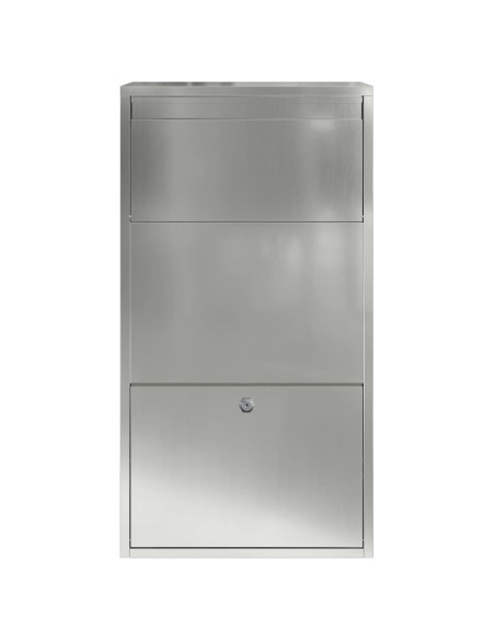 Cassetta per pacchi Argento 44 x 22 x 82 cm Acciaio zincato