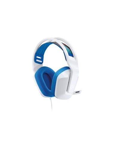 HEADSET GAMING G335 WIRED WHITE