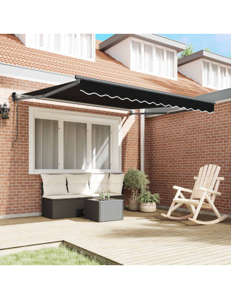 Tenda da Sole Nero 300 x 250 x 165 cm Poliestere