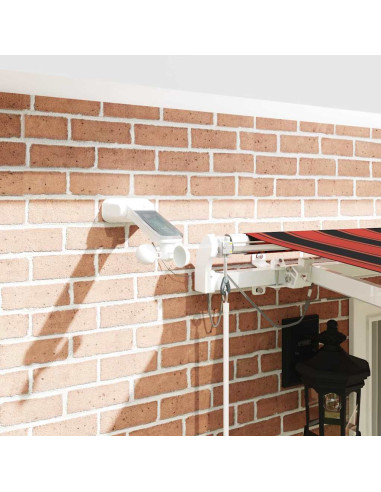 Tenda Retrattile Arancione e Marrone 400 × 350 cm