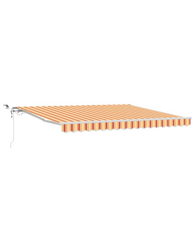 Tenda Retrattile Giallo e Arancione 400 × 350 cm