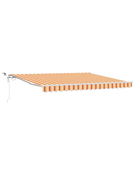 Tenda Retrattile Giallo e Arancione 400 × 350 cm