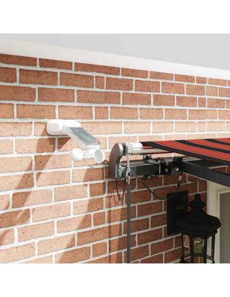 Tessuto per Tenda arancione e marrone 500 × 350 cm Poliestere