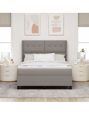 Letto a molle con materasso Talpa 140 x 200 cm Tessuto