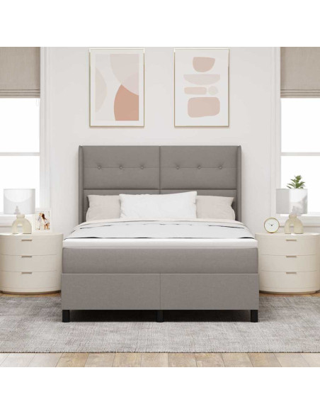 Letto a molle con materasso Talpa 140 x 200 cm Tessuto