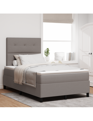 Letto a molle con materasso con led Talpa 120 x 190 cm Tessuto