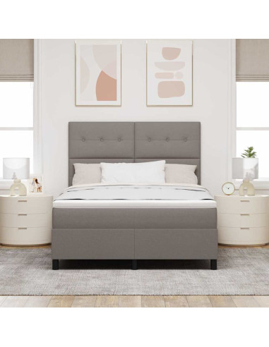 Letto a molle con materasso con led Talpa 140 x 200 cm Tessuto