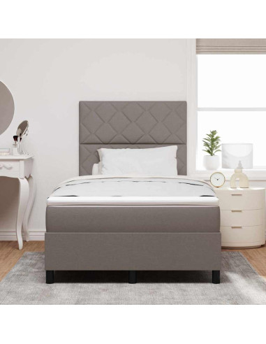 Letto a molle con materasso con led Talpa 120 x 190 cm Tessuto