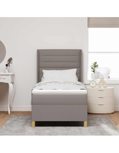 Letto a molle con materasso Talpa 90 x 190 cm Tessuto