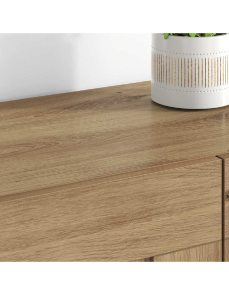 Mobile a muro 2 pcs Rovere artigianale 69,5 x 34 x 90 cm