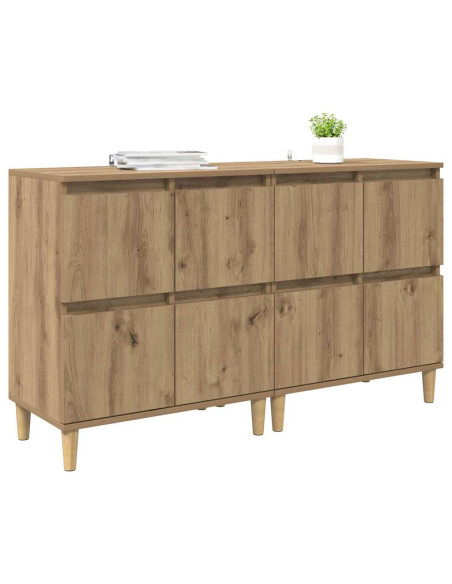 Sideboards 2 pcs Rovere artigianale 60 x 35 x 70 cm